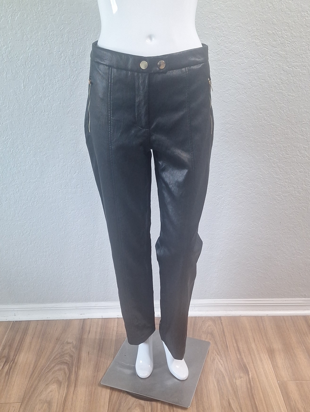 Zara Faux Leather Pants